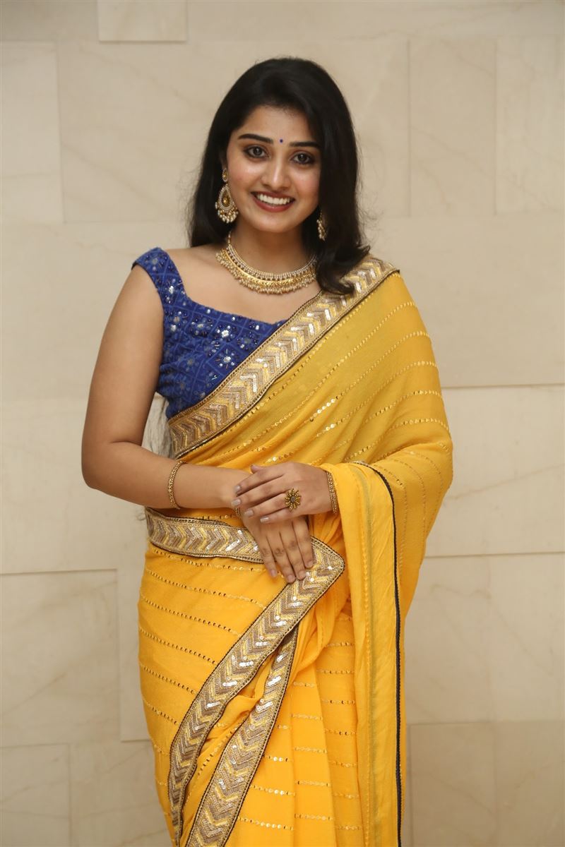 Telugu Actress Athira Raj at Krishnamma Movie Pre Release Event